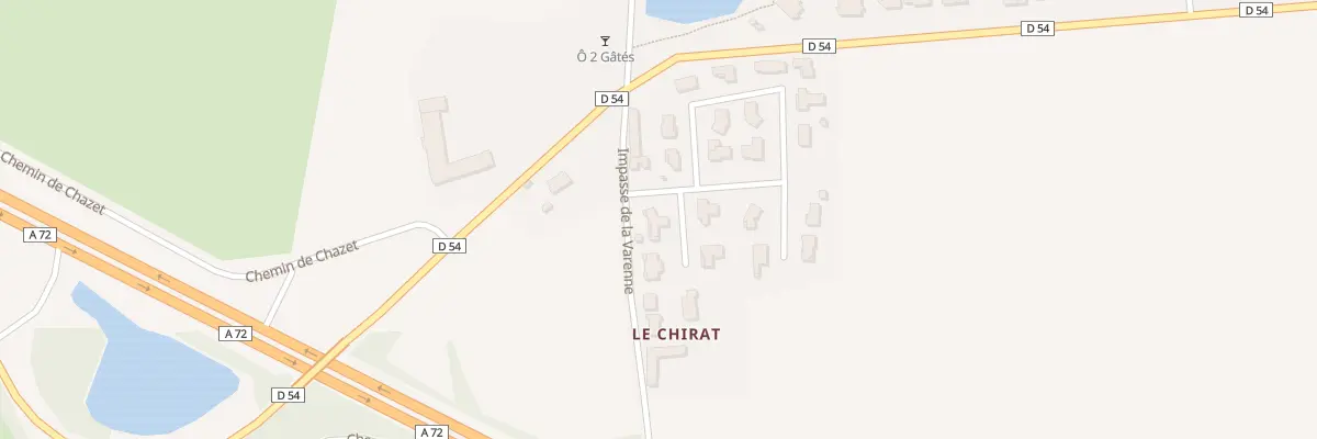 Plan du 1 Lot Les Noyers à Veauchette