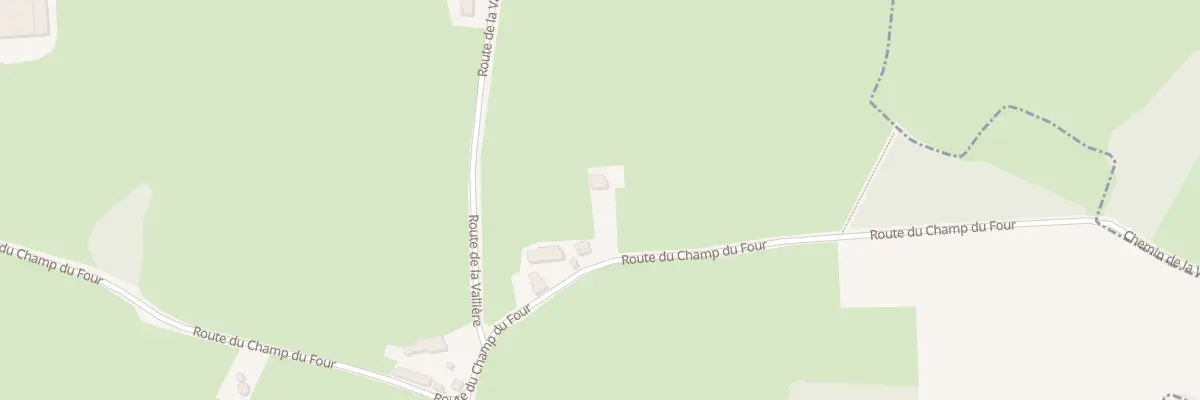 Plan du 408 Rte du Champ du Four à Grandvaux