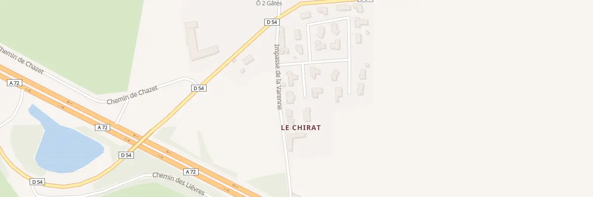 Plan du 2A Lot Les Noyers à Veauchette