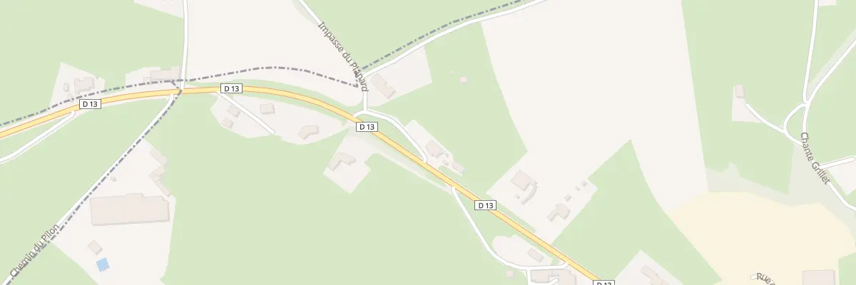 Plan du 662 Rte de Villers à Cuinzier