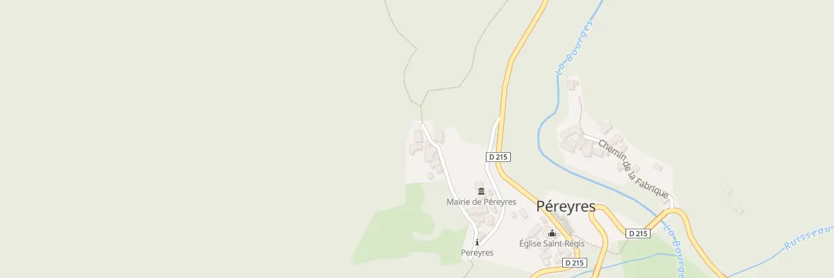 Plan du 5054 Le Village à Péreyres
