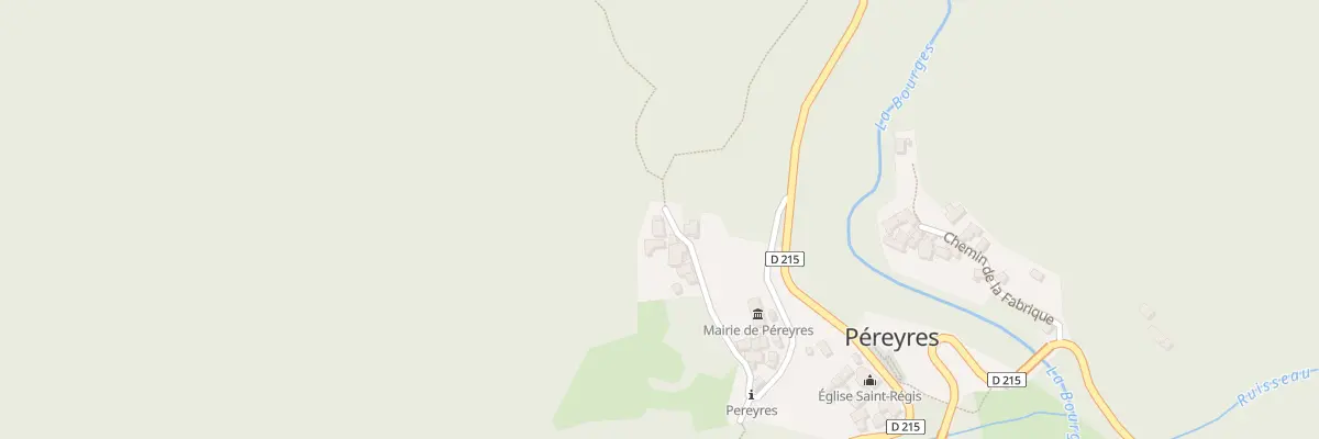 Plan du 5016 Le Village à Péreyres