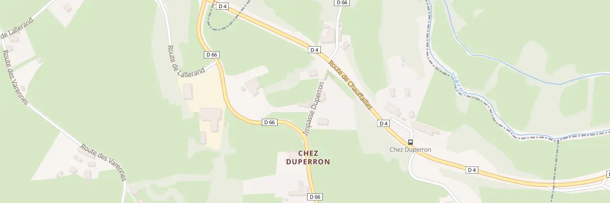 Plan du 41 Imp Duperron à Maizilly