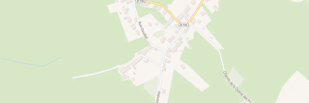 Plan du 12 Rue Goudiat à Tavernay