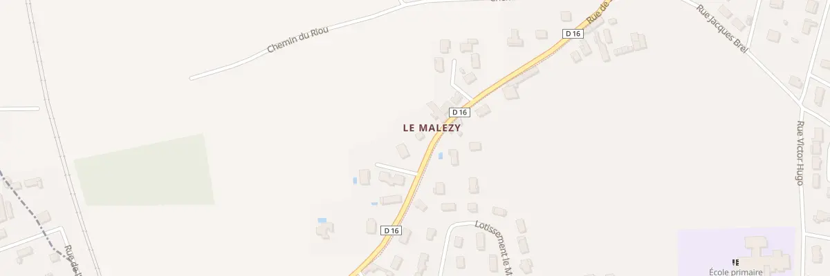 Plan du 375 Rue de Saint Cyr à Saint-André-le-Puy