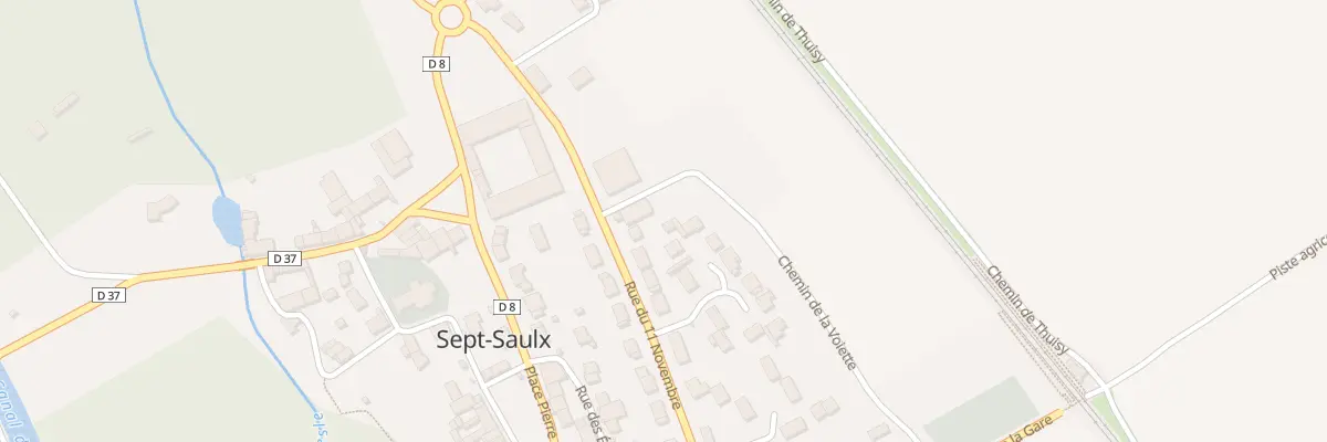 Plan du 4 Rue du 11 Novembre à Sept-Saulx