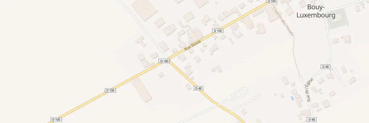 Plan du 1 Rue de la Savaude à Bouy-Luxembourg