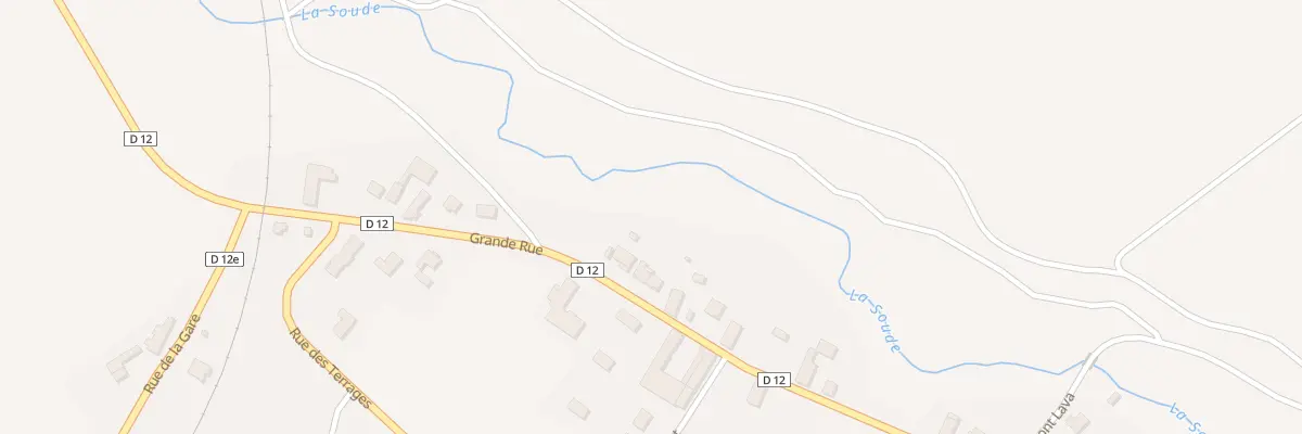 Plan du 48 Gr Grande Rue à Bussy-Lettrée