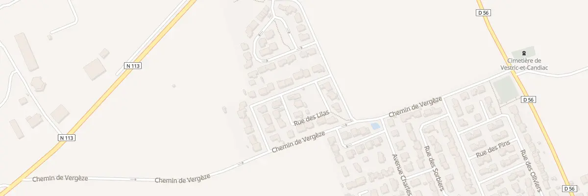 Plan du 30 Rue des Bleuets à Vestric-et-Candiac