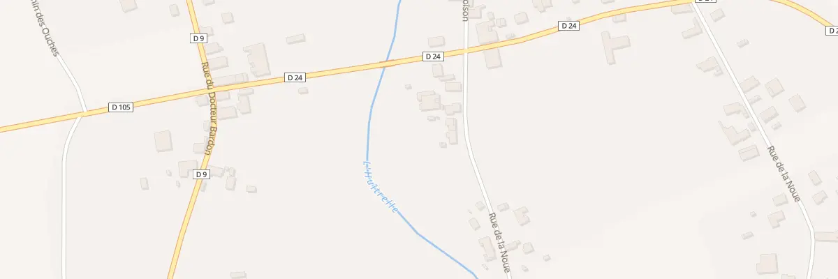 Plan du 35 Rue de la Noue à Lhuître
