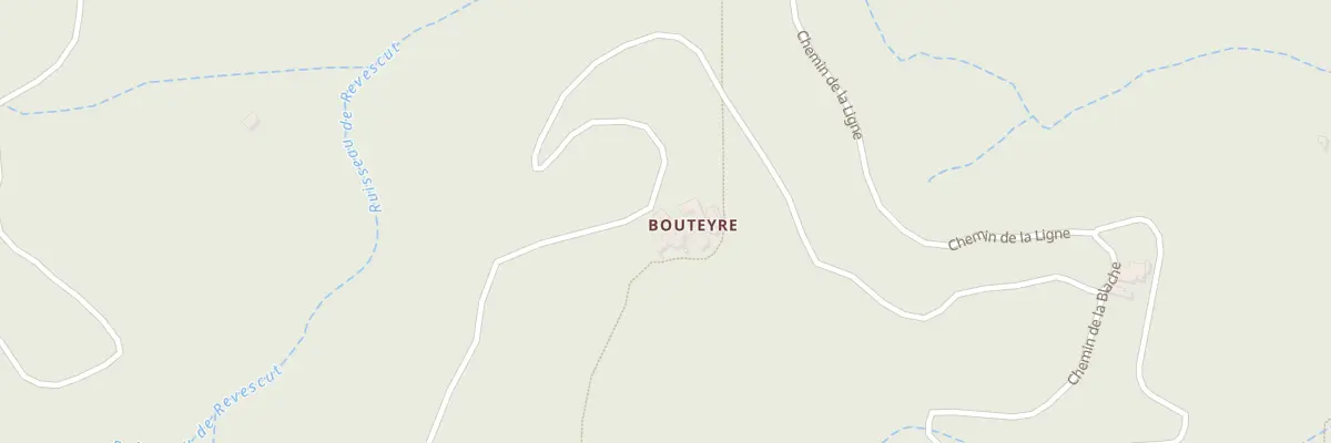 Plan du 5200 Bouteyre à Prunet