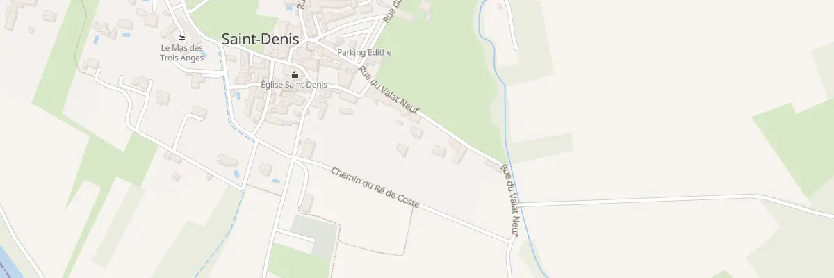 Plan du 5059 Rue du Valat Neuf à Saint-Denis