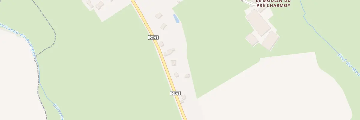 Plan du 65 Rte de Château Chinon à Tavernay
