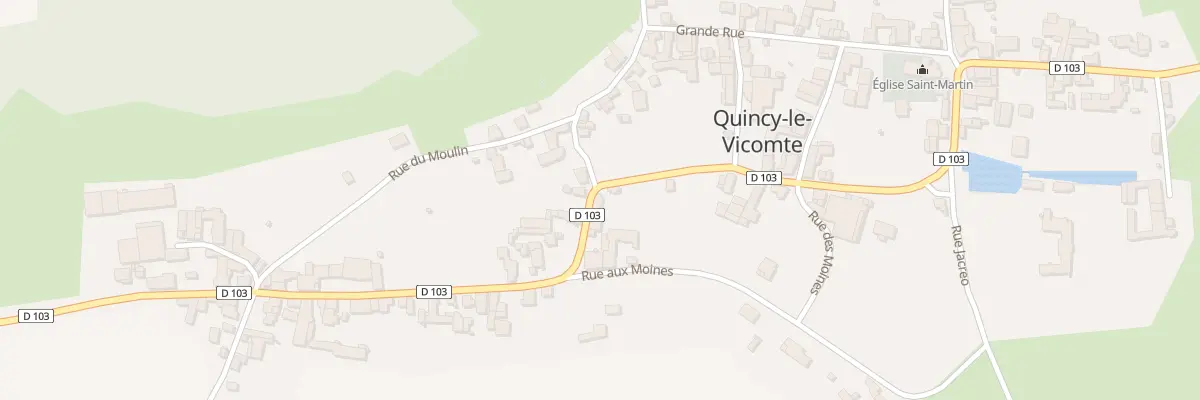 Plan du 4 Rue du Lavoir à Quincy-le-Vicomte