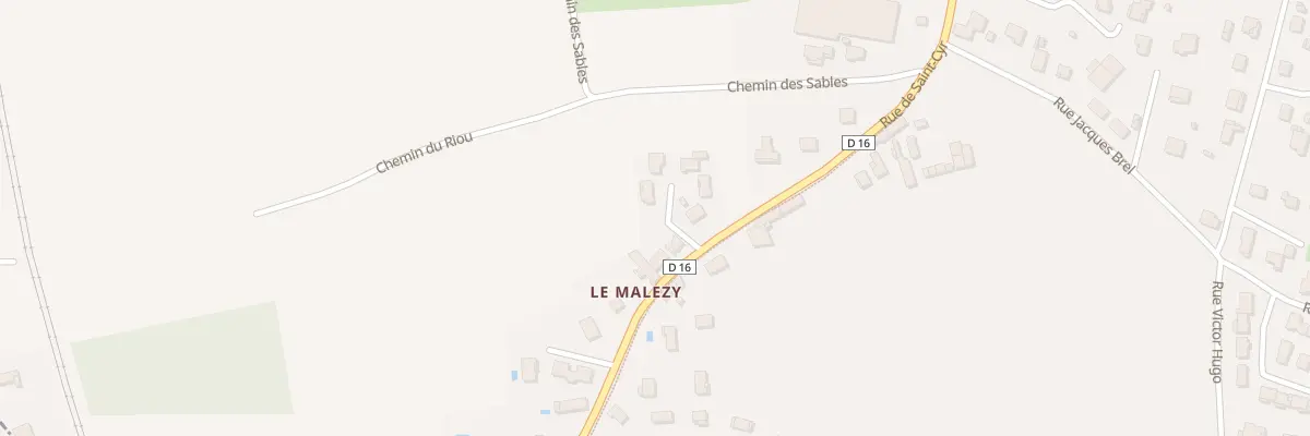 Plan du 455 Rue de Saint Cyr à Saint-André-le-Puy