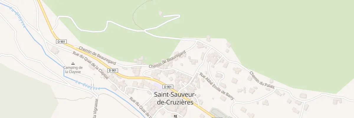 Plan du 5096B Beauregard à Saint-Sauveur-de-Cruzières