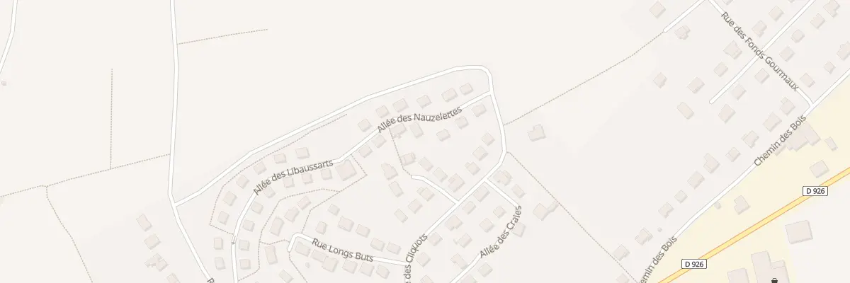Plan du 5B All des Nauzelettes à Château-Porcien