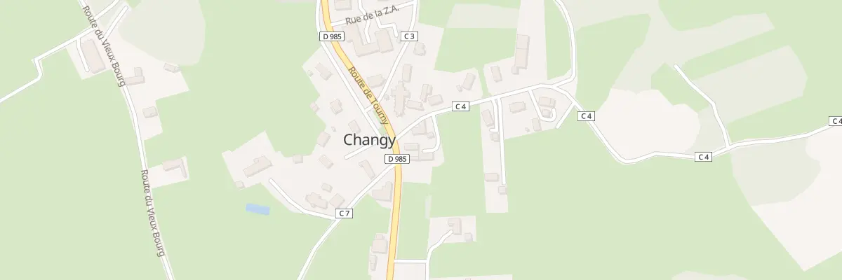 Plan du 5140 Tourny à Changy