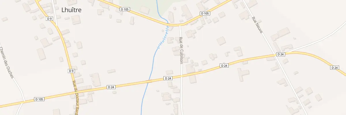 Plan du 3 Rue des Forges à Lhuître