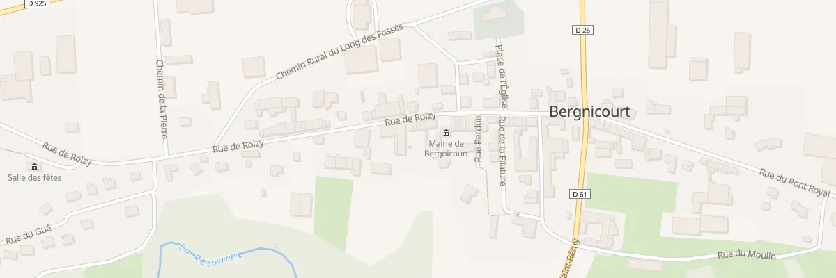 Plan du 19 Rue de Roizy à Bergnicourt
