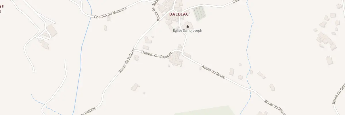 Plan du 115 Che du Bouchet à Rosières