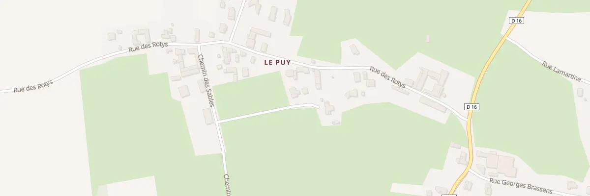 Plan du 712 Che des Sables à Saint-André-le-Puy