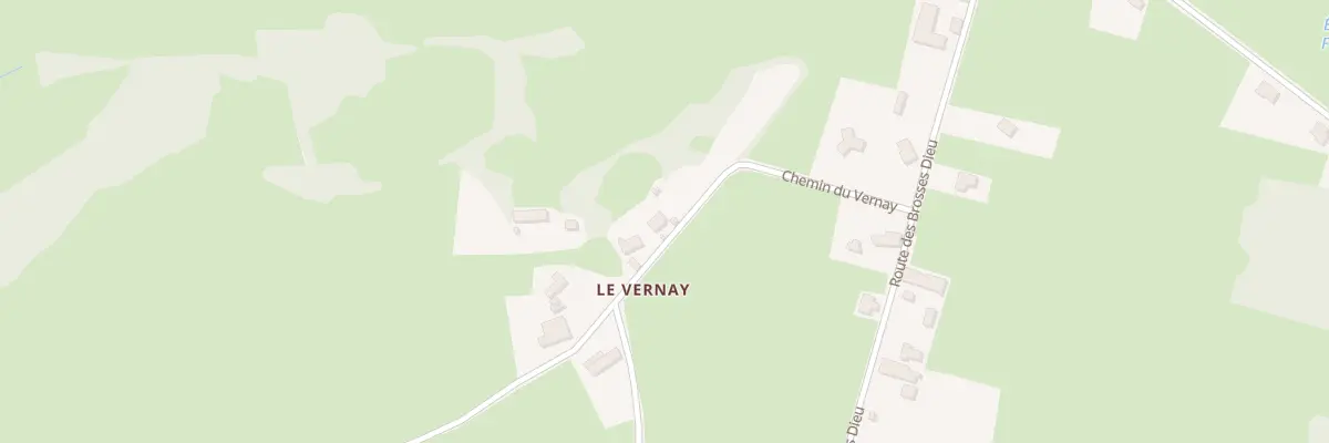 Plan du 206 Che du Vernay à Saint-Germain-en-Brionnais