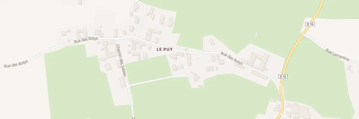 Plan du 301 Rue des Rotys à Saint-André-le-Puy