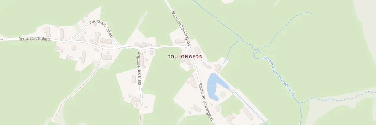 Plan du 5065 Toulongeon à La Chapelle-sous-Uchon