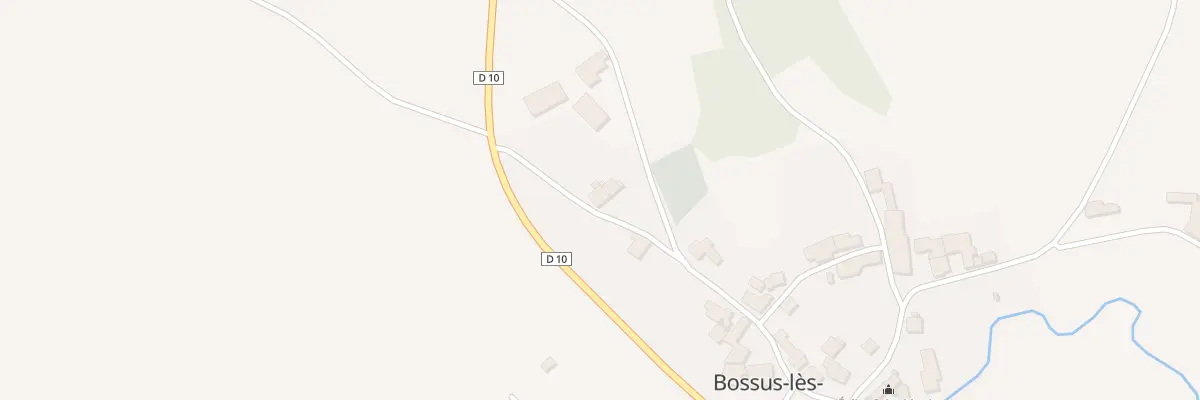 Plan du 2 Rue du Clariaux à Bossus-lès-Rumigny