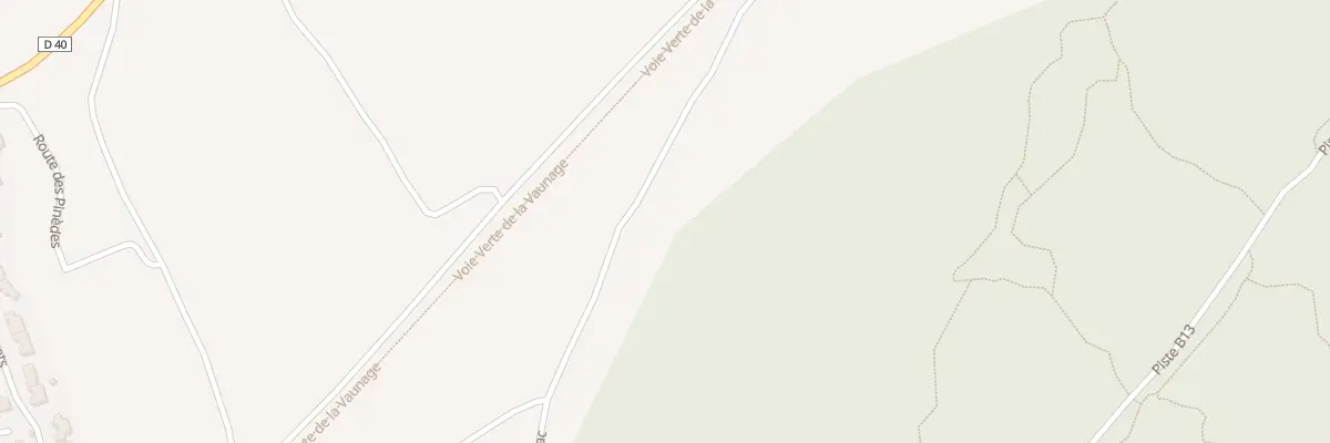Plan du 150 Che de Caveirac à Langlade