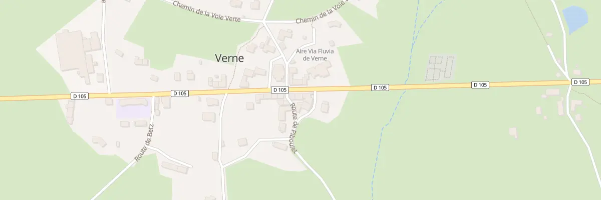 Plan du 1990 Rte de Montfaucon à Lapte