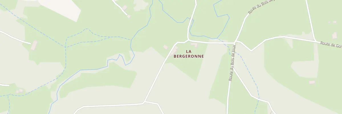 Plan du 75 Imp de la Bergeronne à Chenereilles