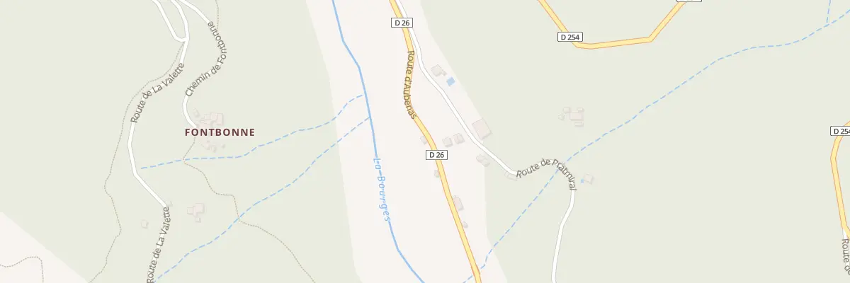 Plan du 5117 Gageyre Nord à Burzet