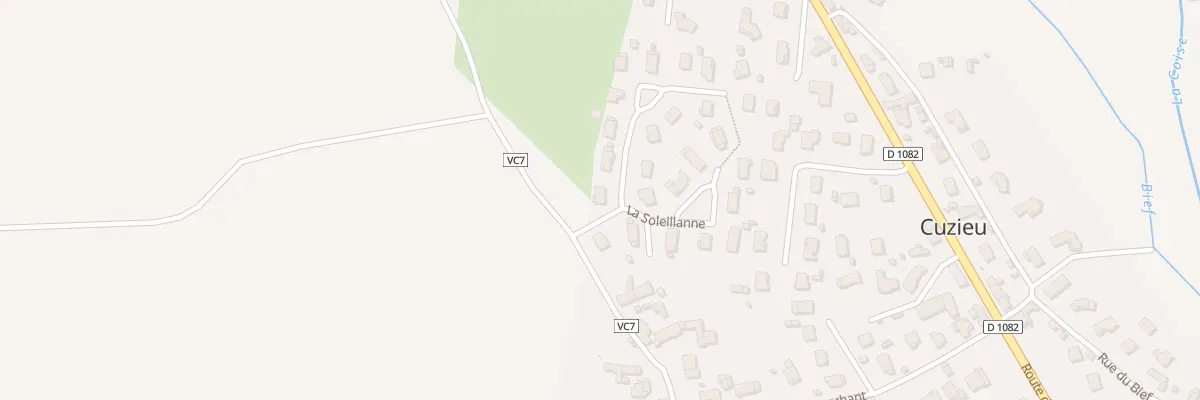 Plan du 5647 La Moulandière à Cuzieu