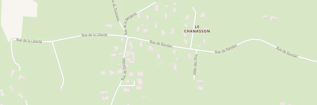 Plan du 520 Rue de Randan à Civens