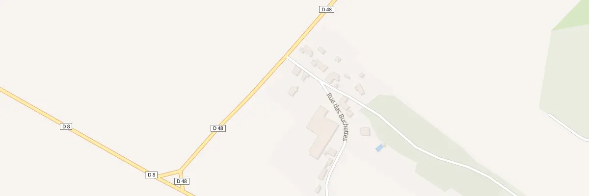 Plan du 44 Rue des Buchettes à Dosches