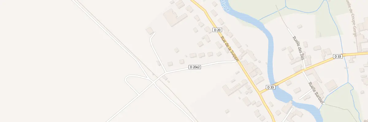 Plan du 9 Rue de la Gare à Heutrégiville