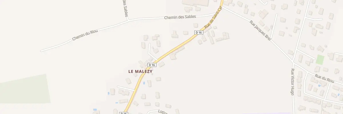 Plan du 492 Rue de Saint Cyr à Saint-André-le-Puy