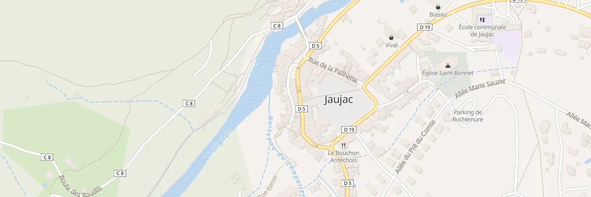 Plan du 34 Rue de la Molle à Jaujac