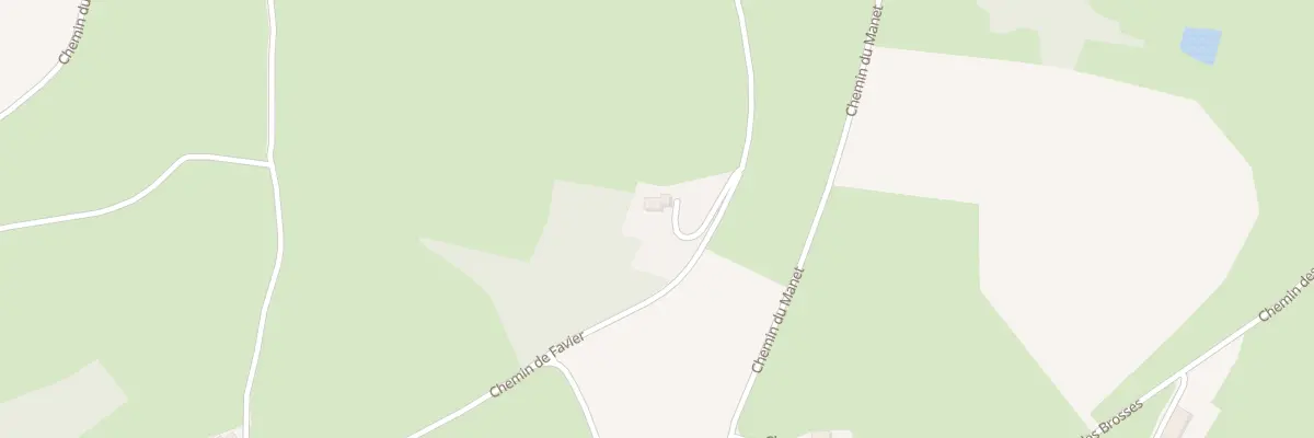 Plan du 871 Che de Favier à La Gresle