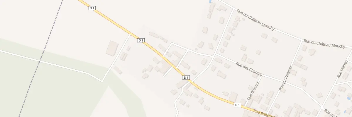 Plan du 50 Rue Principale à Juvigny