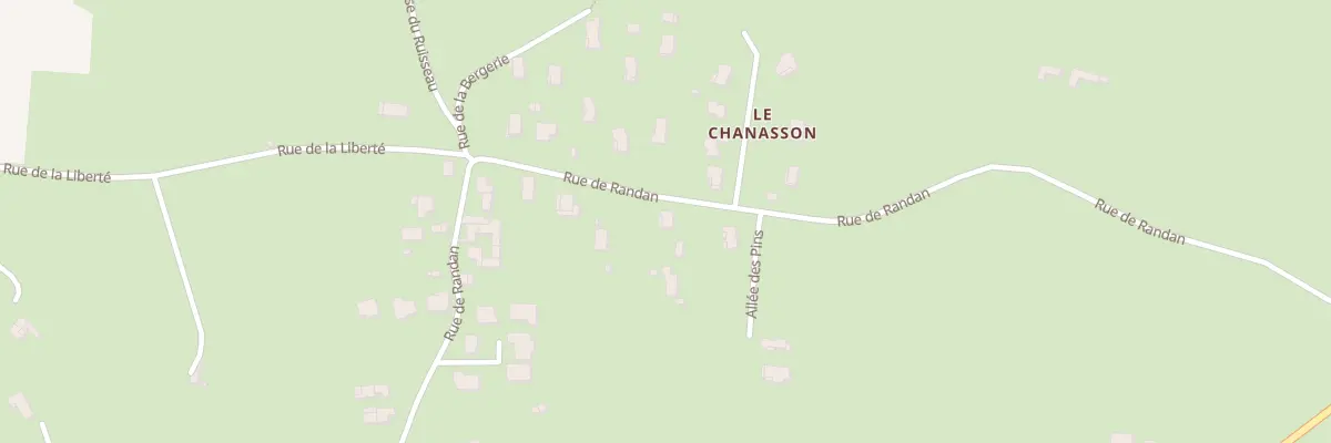 Plan du 590 Rue de Randan à Civens