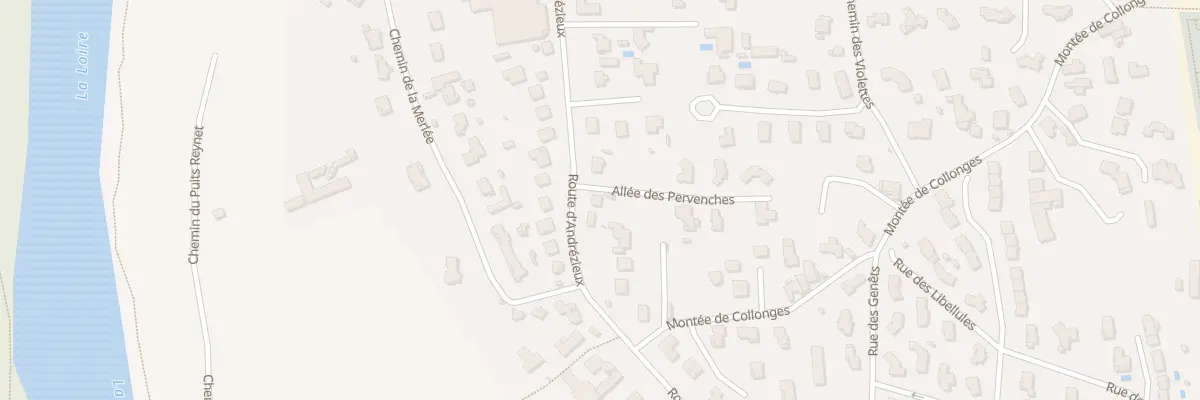 Plan du 206 Rte d’Andrézieux à Saint-Just-Saint-Rambert
