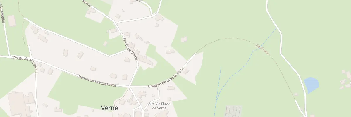 Plan du 447 Che de la Voie Verte à Lapte