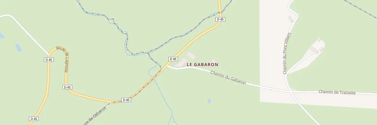 Plan du 2156 Che du Gabaron à Thizy-les-Bourgs