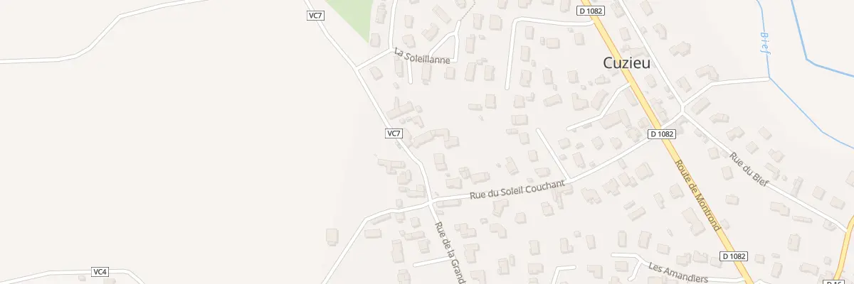 Plan du 278A La Grande Bourgée à Cuzieu