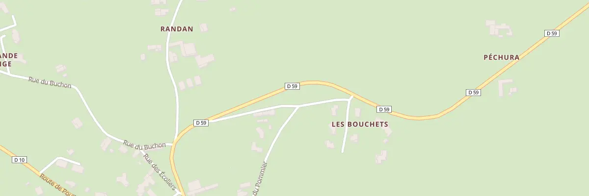 Plan du 88 Che de la Marquise de Vivens à Civens