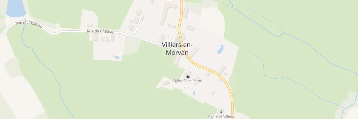 Plan du 5022 Le Village à Villiers-en-Morvan
