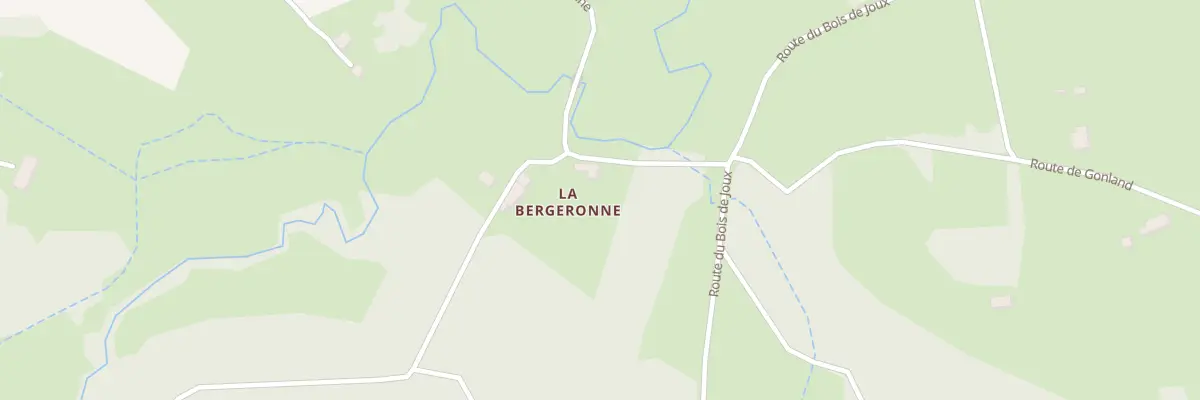 Plan du 5099 La Bergeronne à Chenereilles